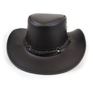 StellMan DarkFrontier Leather Hat